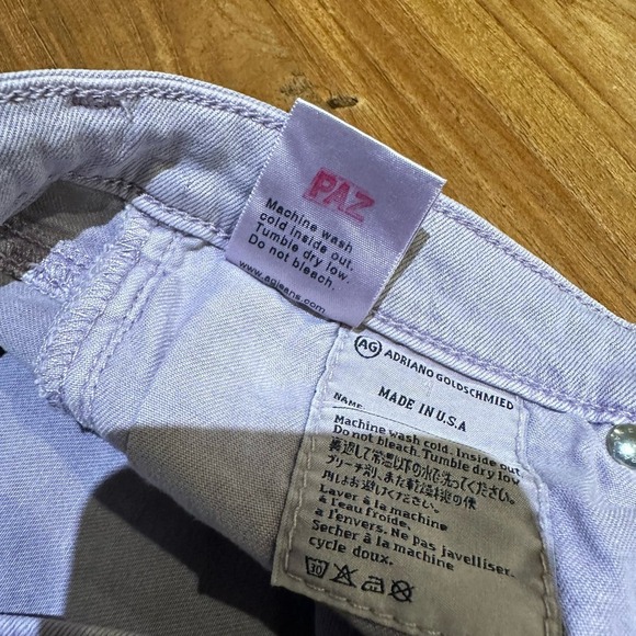 AG Adriano Goldschmied Women Legging Ankle Super Skinny Denim Jeans Lavender NWT - Picture 6 of 12